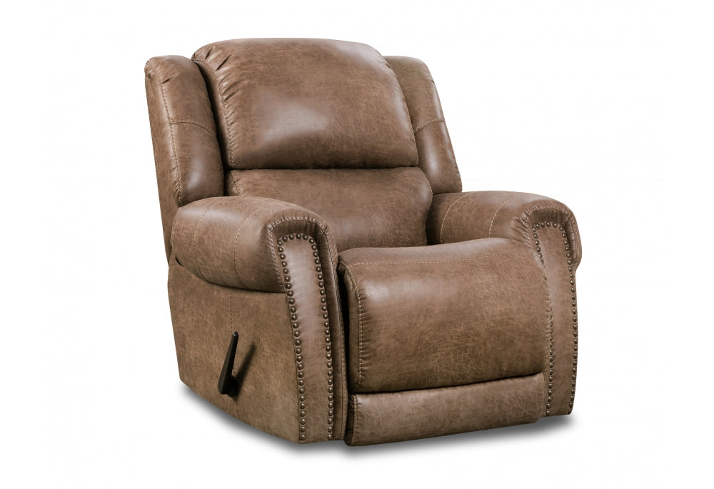 Oak Rocker Recliner