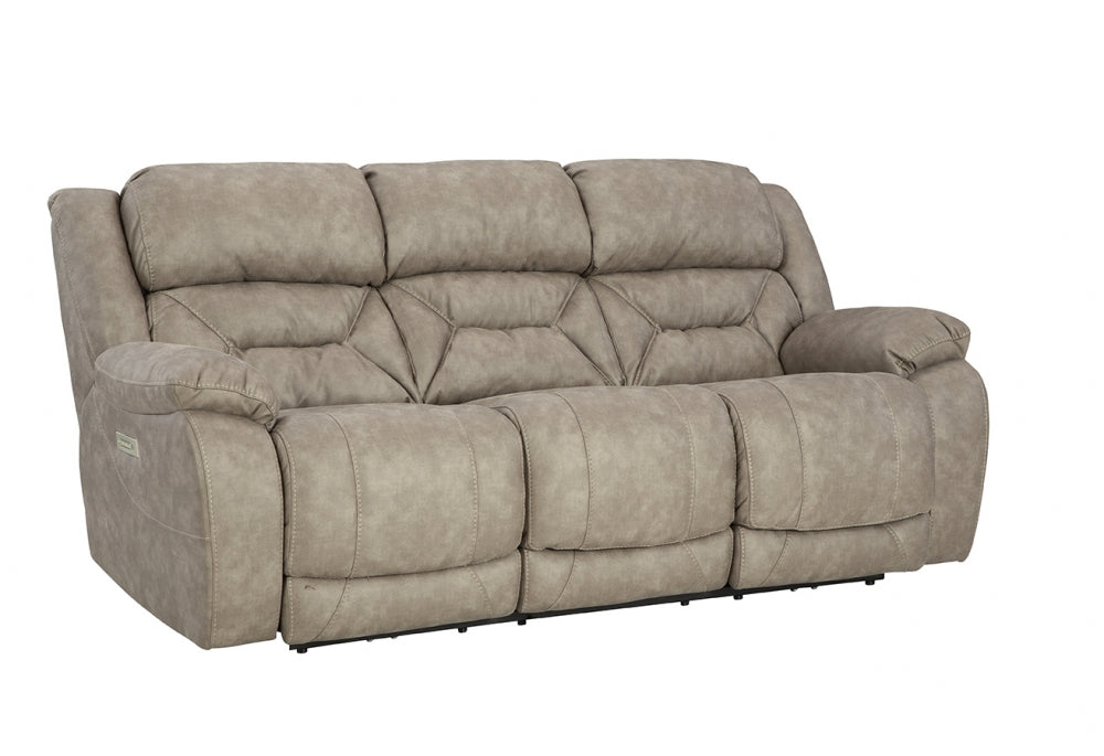 Double Reclining Fog "Zero Gravity" Triple Power Sofa