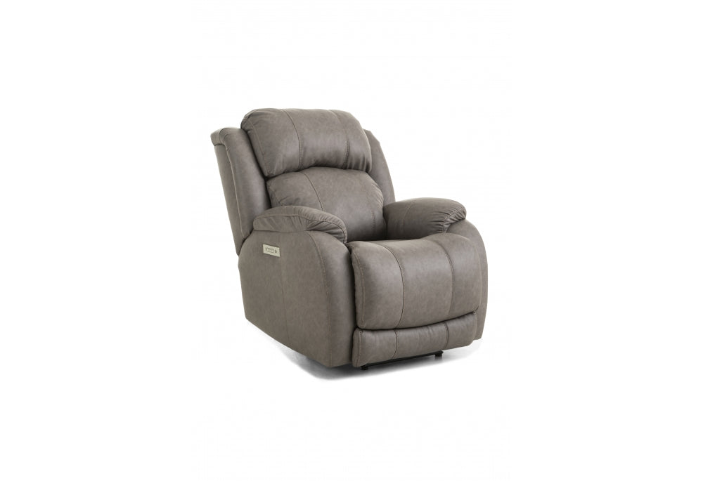 Mushroom Leather "Zero Gravity" Triple Power Rocker Recliner