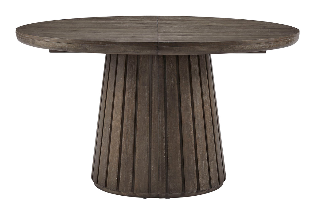 Kavanaugh - Round Dining Table - Dark Brown