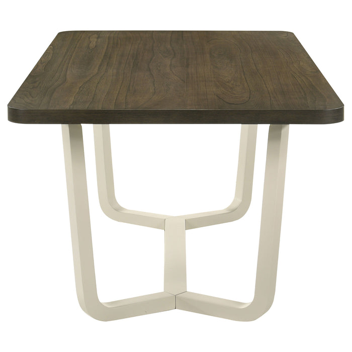 Biloxi - Rectangular Wood Dining Table - Grayish Brown