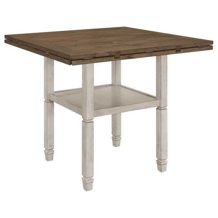 Sarasota - Extension Counter Dining Table - Rustic Cream