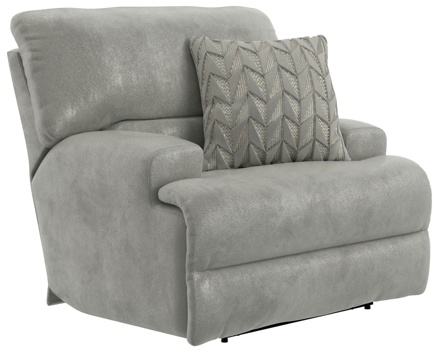 Renaldo - Power Recliner With Zero Gravity Recline - Stone