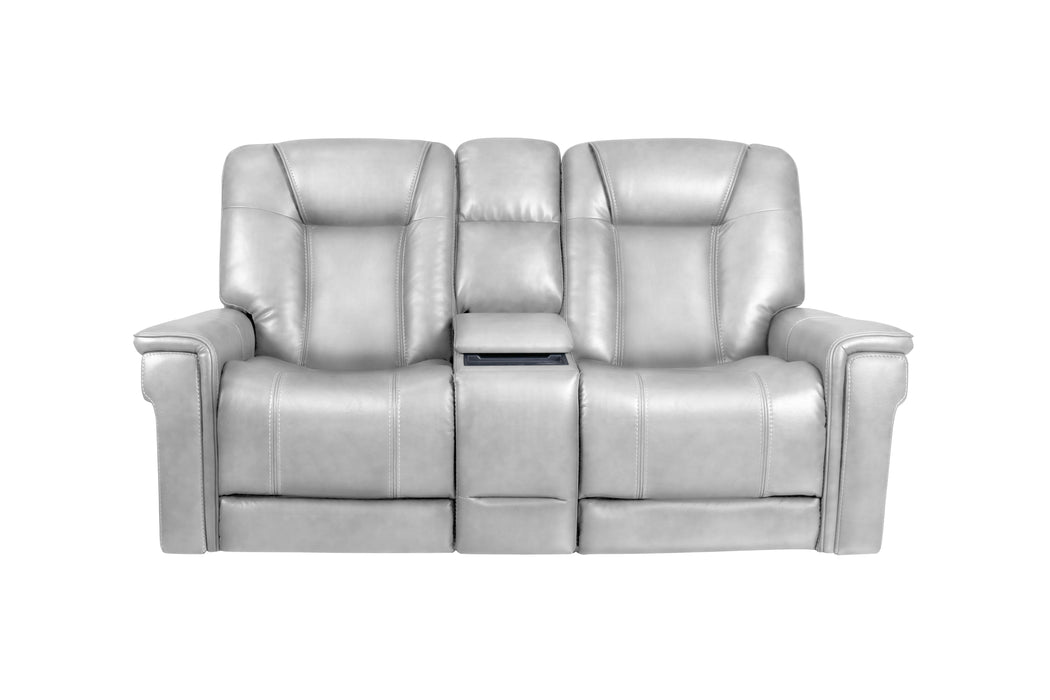 Sanibel - Power Console Loveseat - Wall Prox. Recliner With Power And Power Headrest And Lumbar, Wireless Charger