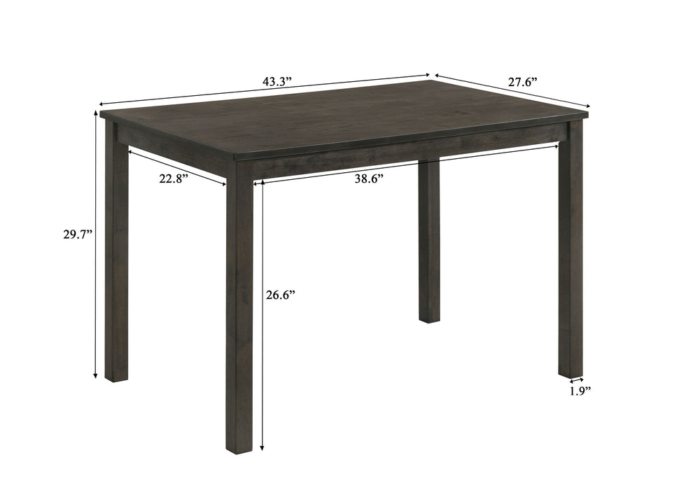 Melshire - Dining Table - Dark Brown