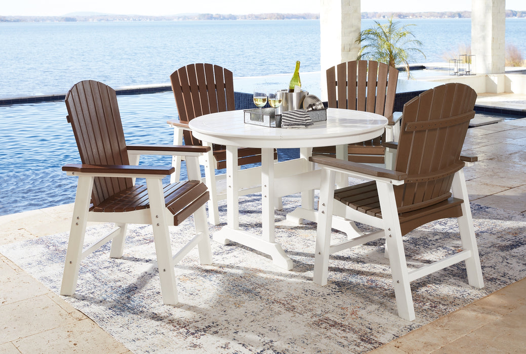 Genesis Bay Outdoor Dining Table and 4 Chairs