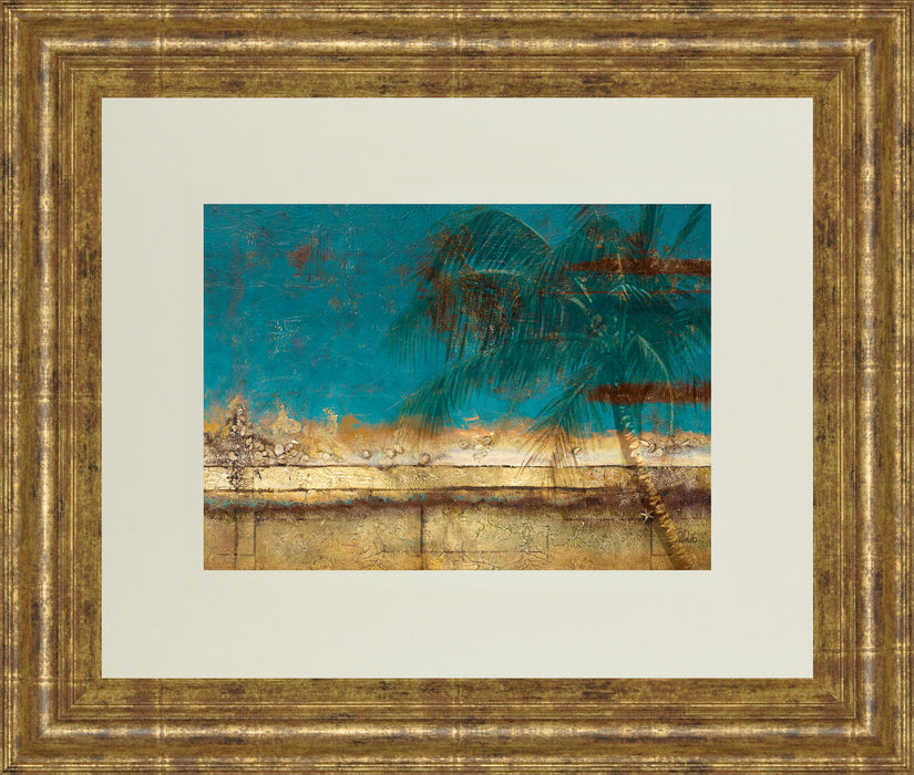 Sea Landscapes By Patricia Pinto - Framed Print Wall Art - Blue