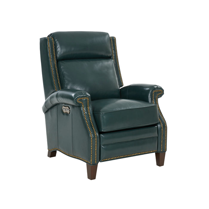 Barrett - Power Recliner With Power Recline And Power Headrest - Emerald