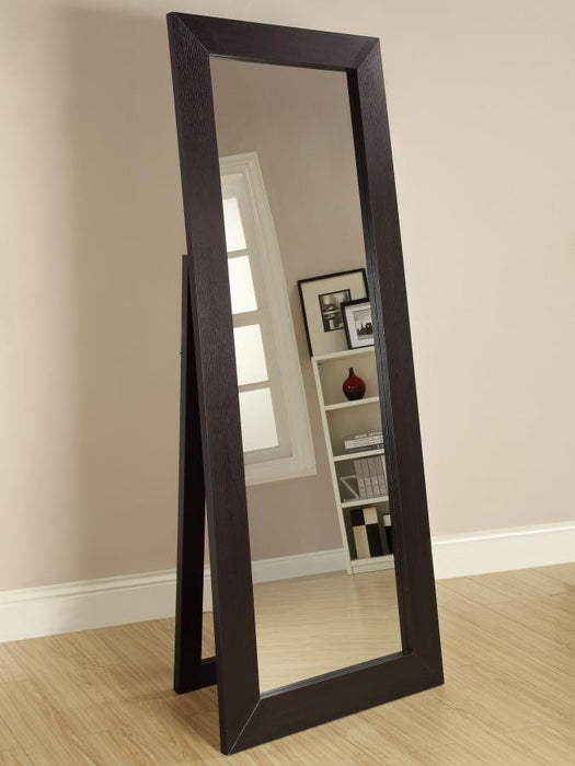 Toga - Wood Standing Floor Mirror - Cappuccino