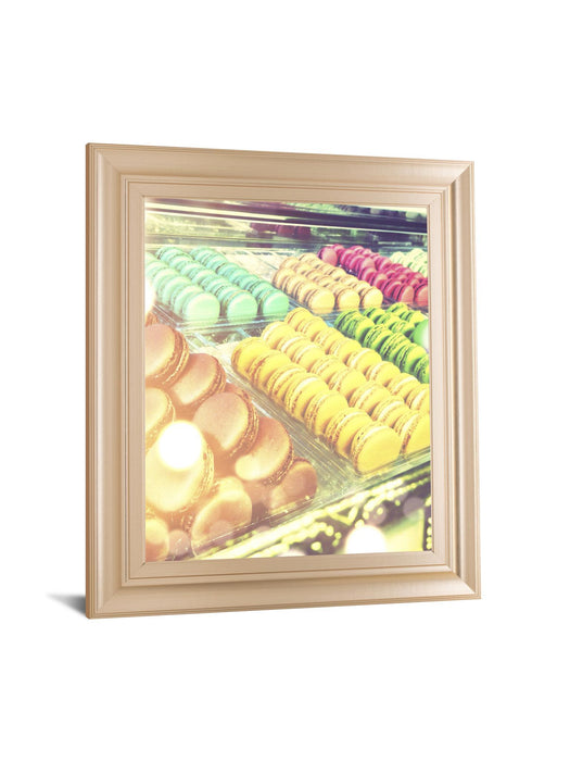 Tasty Treats By Acosta - Framed Print Wall Art - Yellow