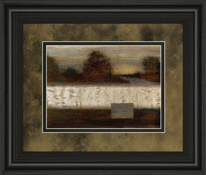 Secluded Forest By Roxi Gray - Framed Print Wall Art - Dark Brown