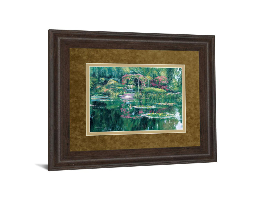 Swamp Scene - Framed Print Wall Art - Green