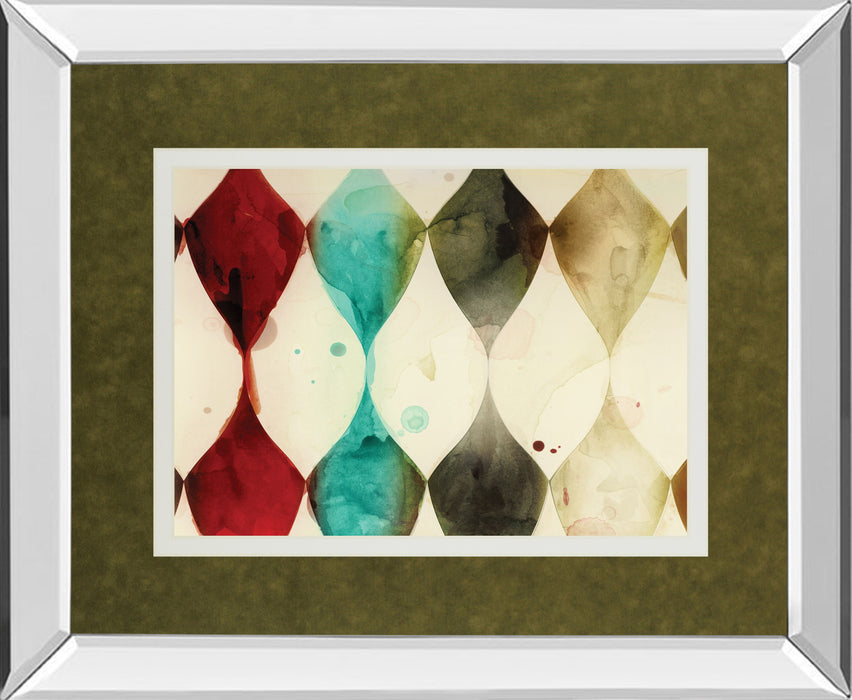 Spotted Heralds By Jessica Jenney - Mirror Framed Print Wall Art - Red