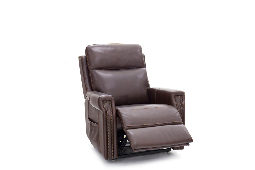 Louisville - Power Lift Recliner With Power Headrest, Power Lumbar, Layflat And Heat