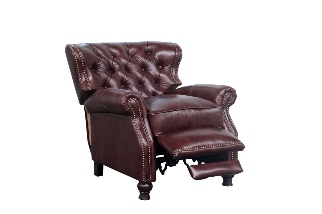 Presidential - Recliner - Push Thru Arm - Dark Brown