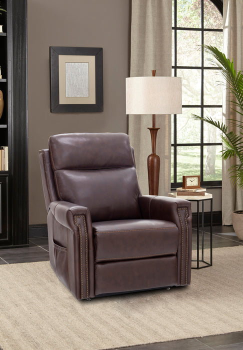 Louisville - Power Lift Recliner With Power Headrest, Power Lumbar, Layflat And Heat