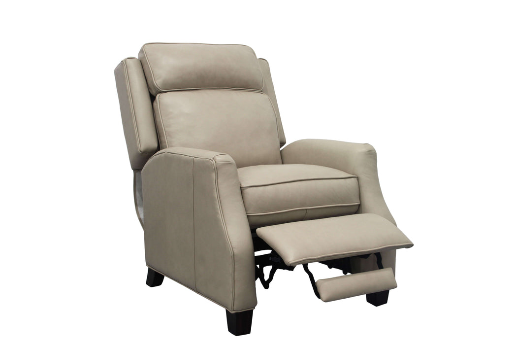 Nixon - Recliner-Push Thru The Arm - Cream - Leather