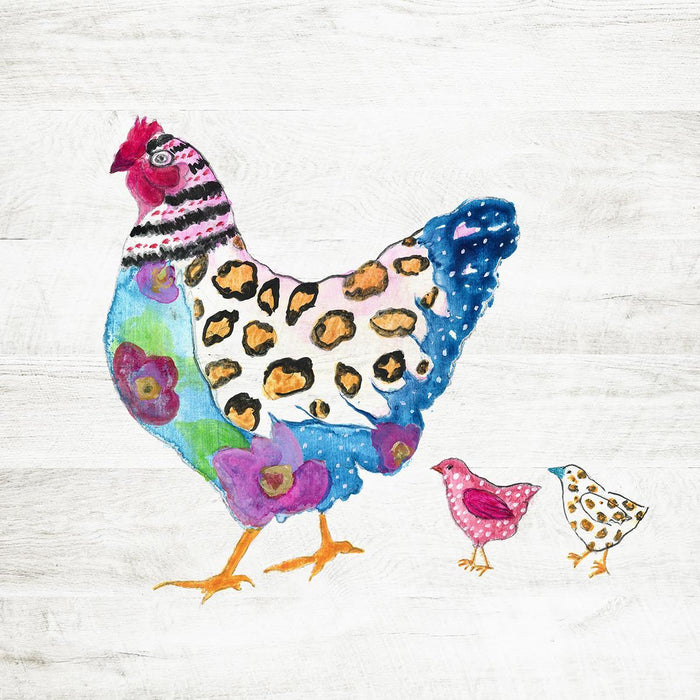 Funky Chicken By Tava Studios (Small) - Light Blue