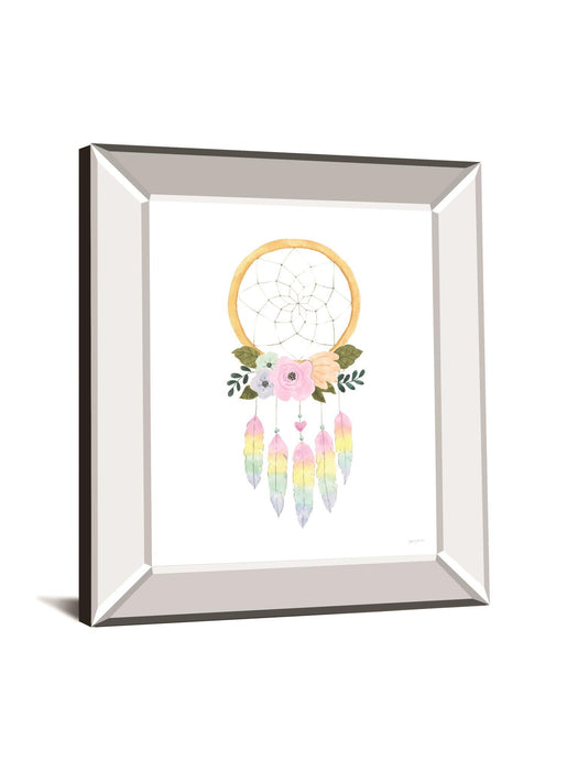 Lets Chase Rainbows IX By Jenaya Jackson - Mirror Framed Print Wall Art - White