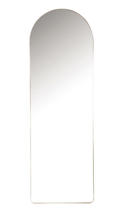 Stabler - Metal Framed Floor Mirror - Rose Gold