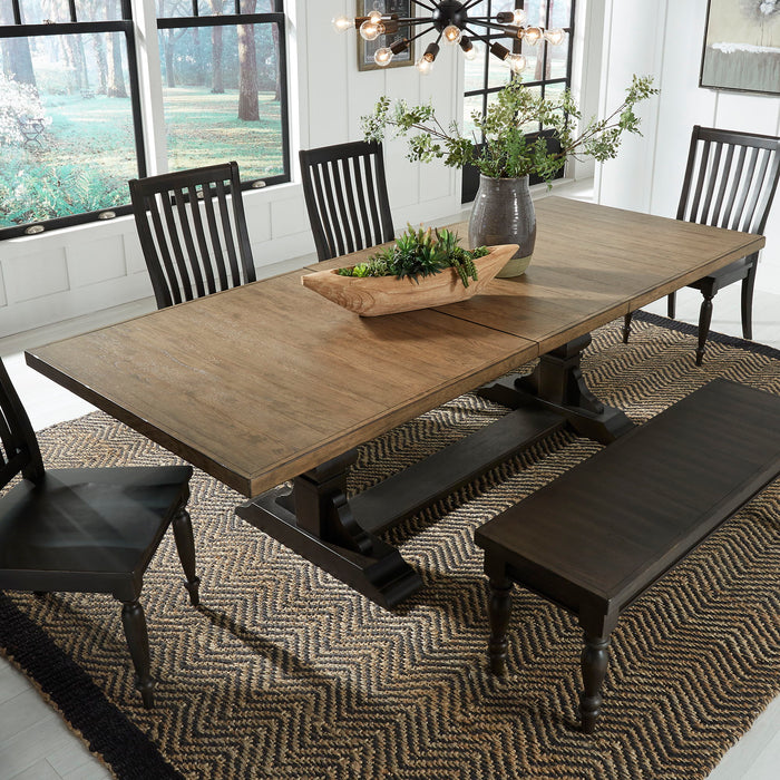 Harvest Home - Trestle Table - Black