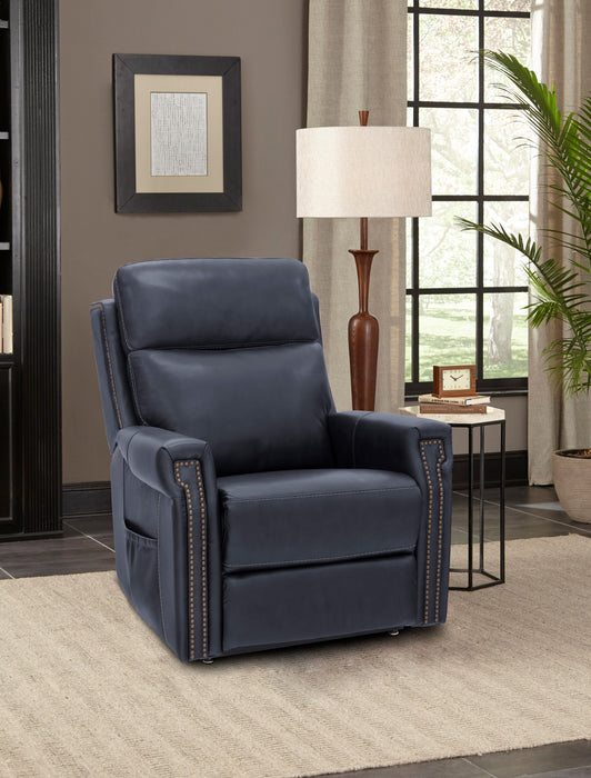 Louisville - Power Lift Recliner With Power Headrest, Power Lumbar, Layflat And Heat