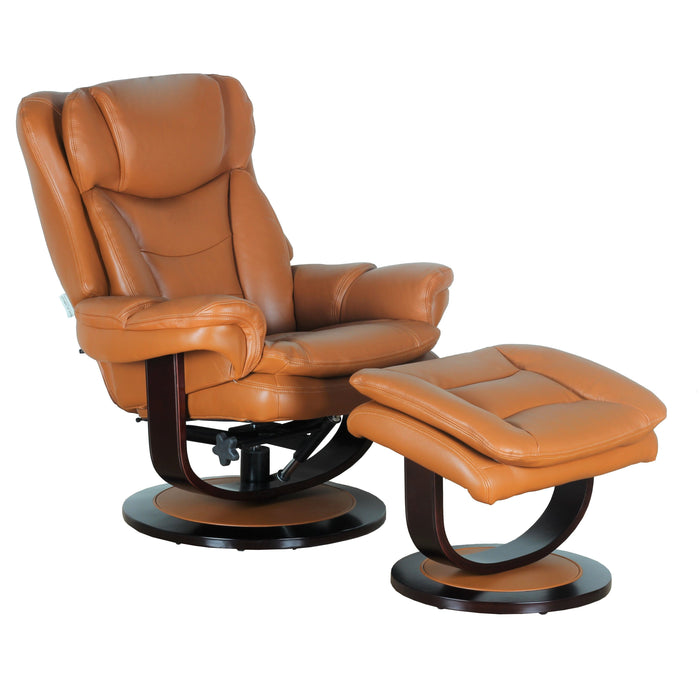 Roscoe - Swivel Pedestal Recliner And Ottoman