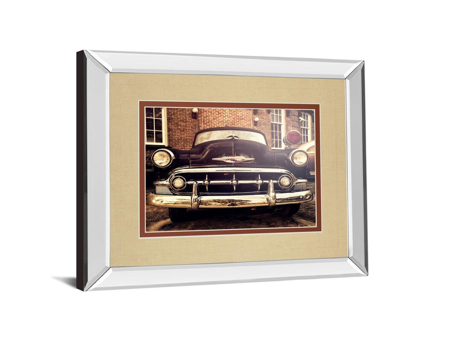 Classic Ride Il By Robert Jones - Framed Print Wall Art - Black