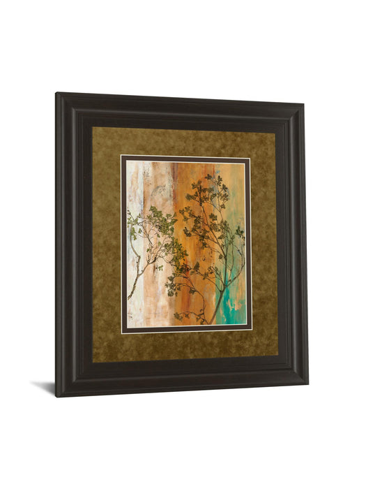 Spring Branch Il By Norm Olson - Framed Print Wall Art - Dark Brown