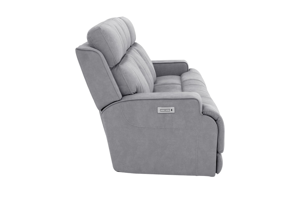 Ashbee - Power Sofa With Power Recline, Power Headrest, Zero Gravity And 3" Footrest Extension