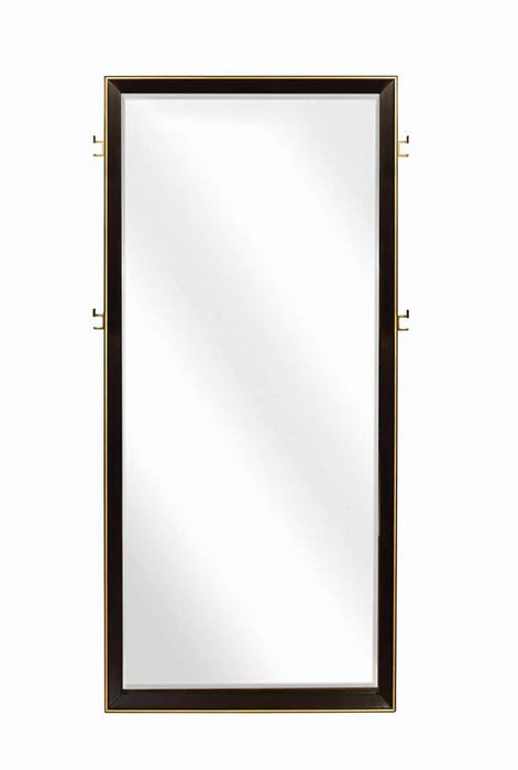 Durango - Standing Floor Mirror - Smoked Peppercorn