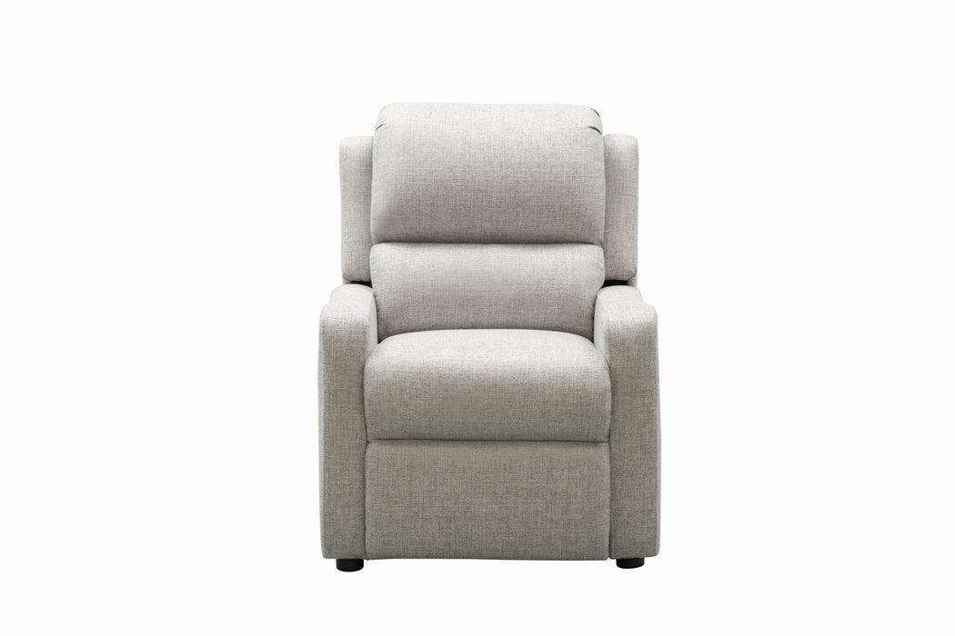 Jamie - Children's Recliner-Push Thru The Arm - Light Gray