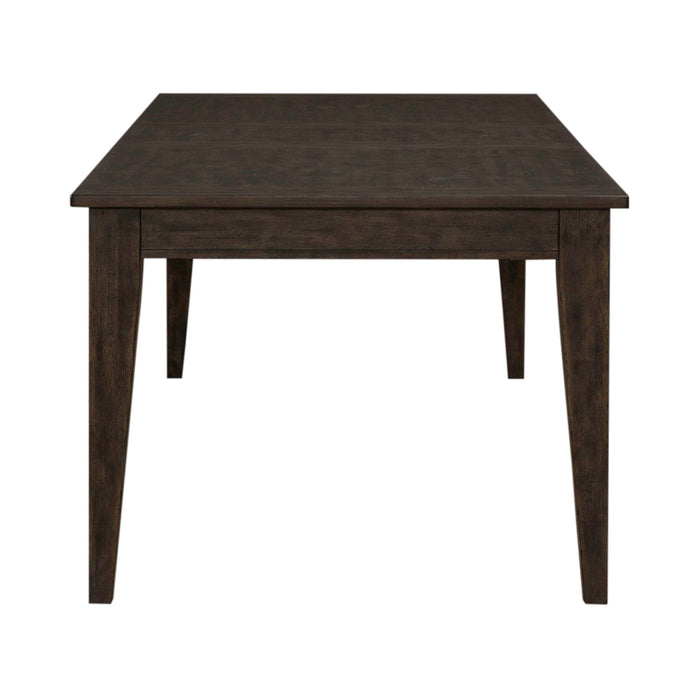 Midland Falls - Rectangular Leg Table - Dark Brown