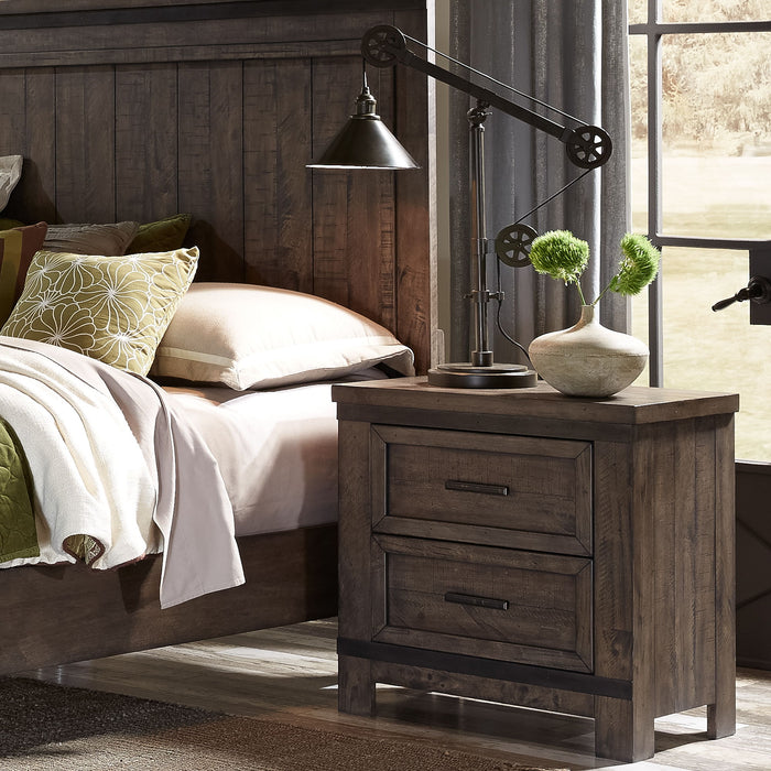 Thornwood Hills - Nightstand - Dark Brown