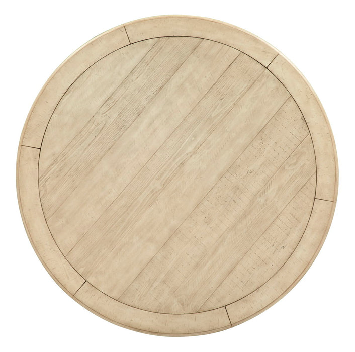 Harlow - Round Dining Table - Weathered Bisque