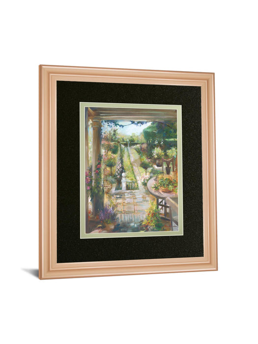 Serenity By Marysia - Framed Print Wall Art - Green