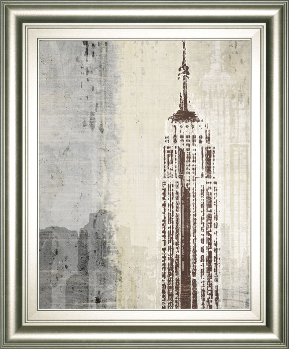 Edifioe II By Venter, T - Framed Print Wall Art - Gray