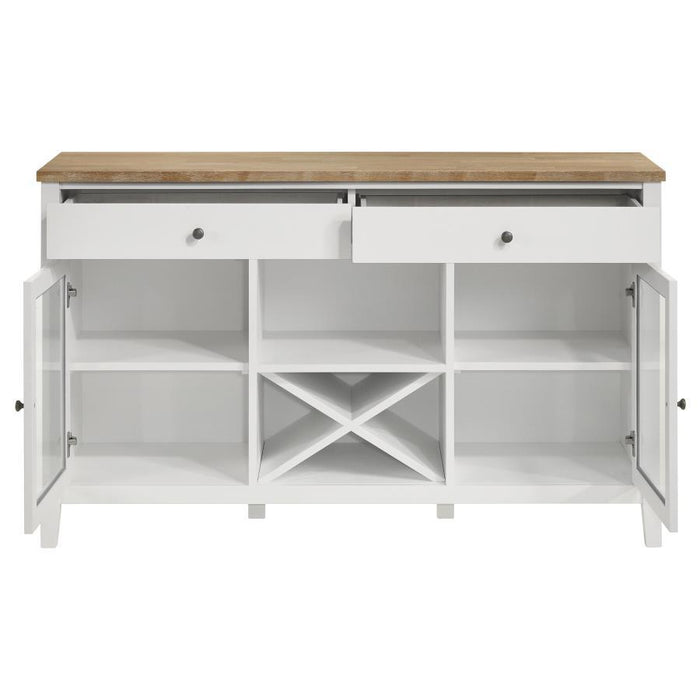 Hollis - 2 Door Dining Sideboard Buffet Storage Cabinet - White