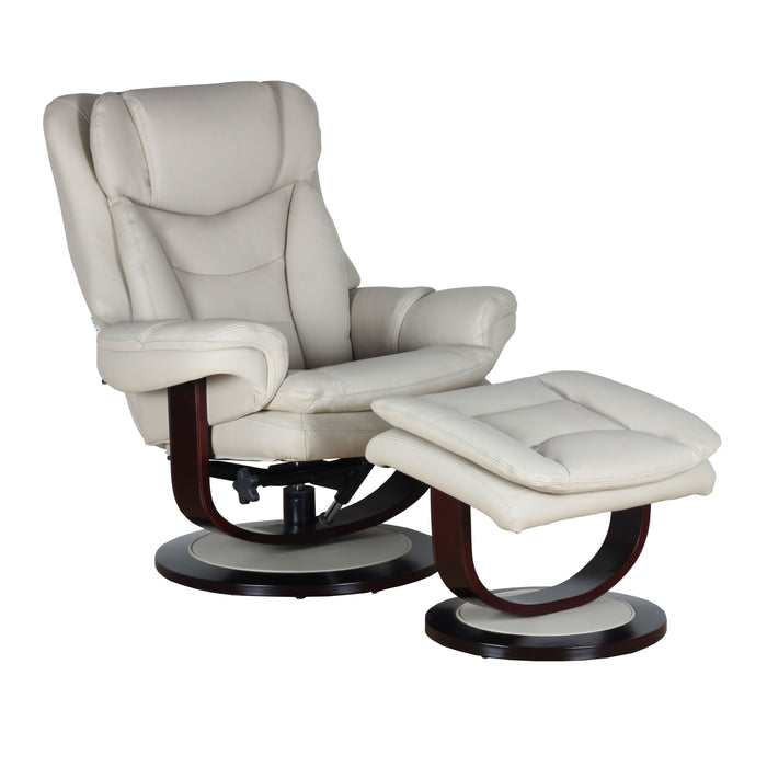 Roscoe - Swivel Pedestal Recliner And Ottoman