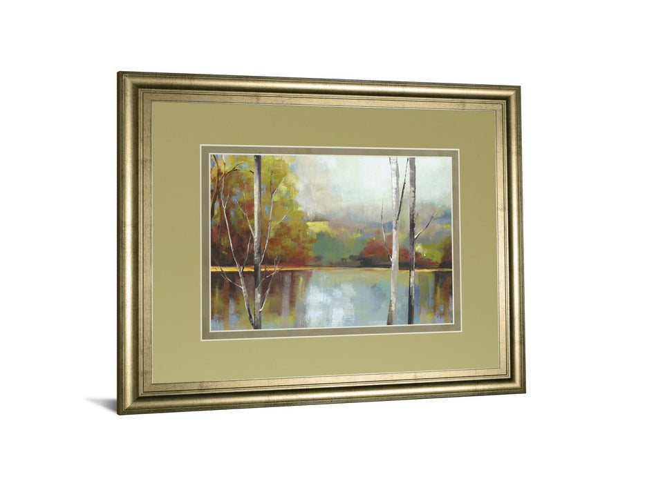 Still Water By Trent Thompson - Framed Print Wall Art - Dark Brown