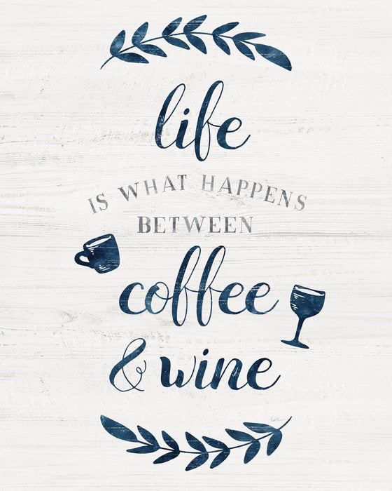 Between Coffee And Wine By Natalie Carpentieri - Pearl Silver