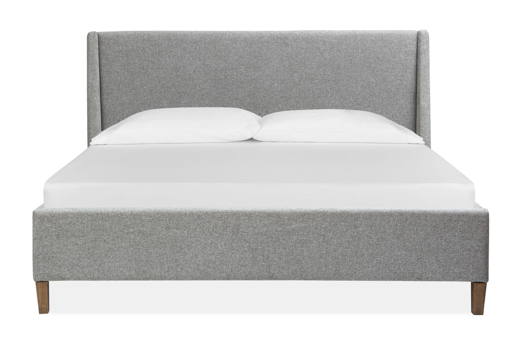 Lindon - Complete Upholstered Island Bed