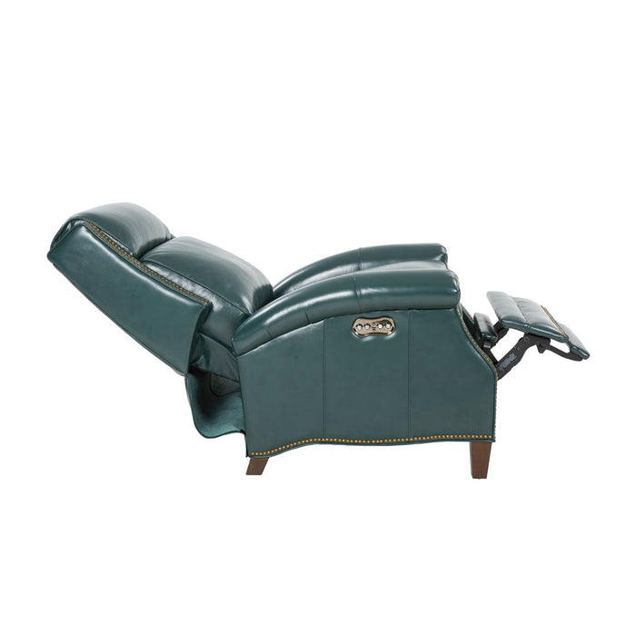 Barrett - Power Recliner With Power Recline And Power Headrest - Emerald