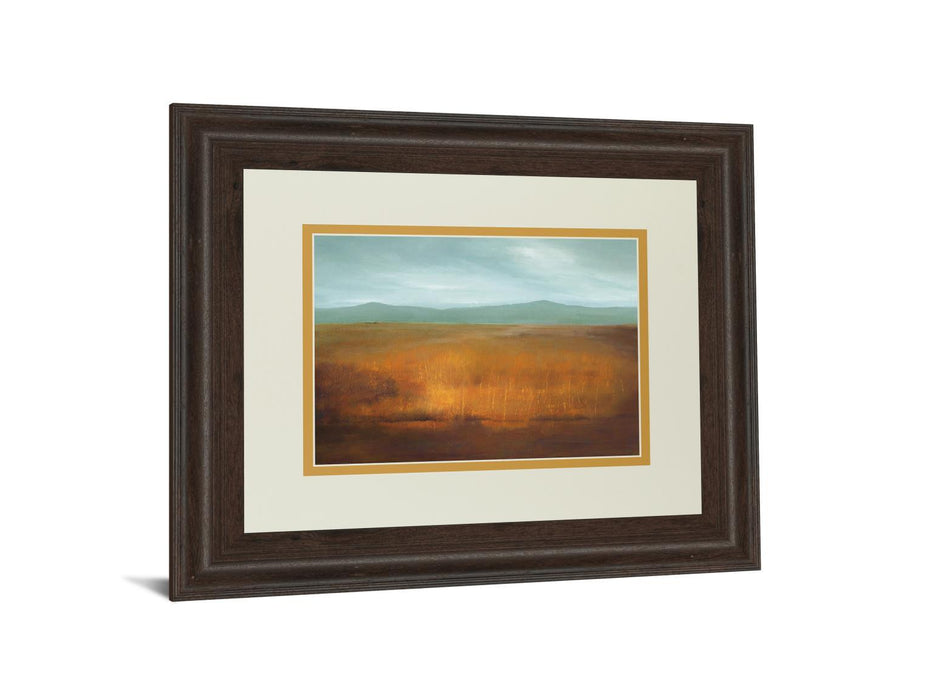 Last Light By Caroline Gold - Framed Print Wall Art - Orange