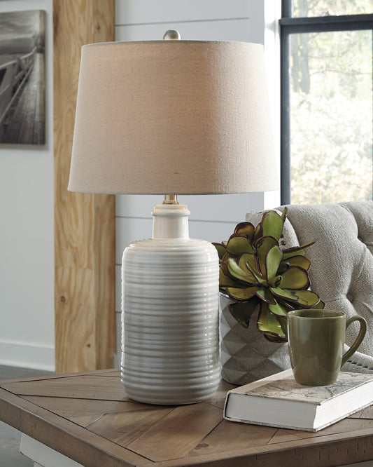 Marnina Ceramic Table Lamp (2/CN)