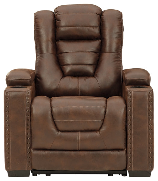 Owner's Box PWR Recliner/ADJ Headrest