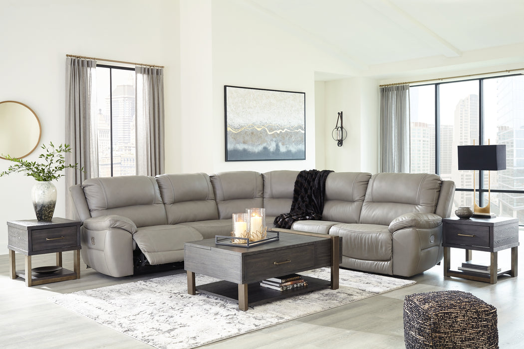 Dunleith 5-Piece Power Reclining Sectional