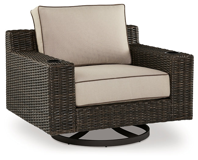 Coastline Bay Swivel Lounge w/ Cushion